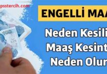 Engelli Aylığı Neden Kesilir ? Engelli Maaş Kesintisi Neden Olur? Engelli Aylığı Neden Kesilir ? Engelli Maaş Kesintisi Neden Olur?