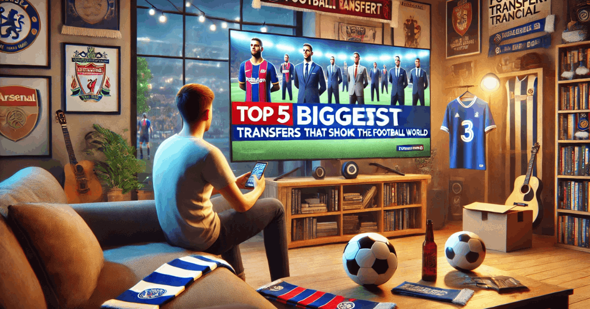Top 5 Biggest Transfers That Shook the Football World