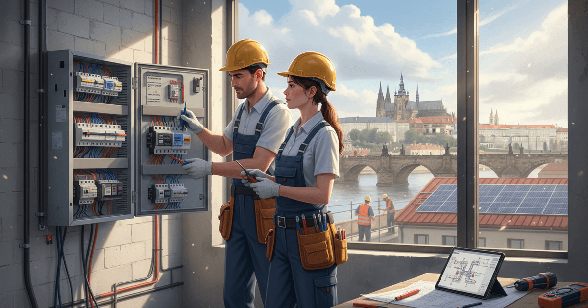 Electricians in Czechia: Duties, Training, Safety, and Career Opportunities