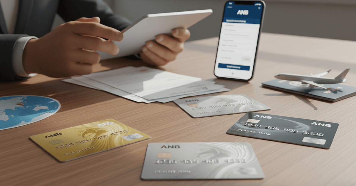 ANB Credit Cards - Learn How to Order