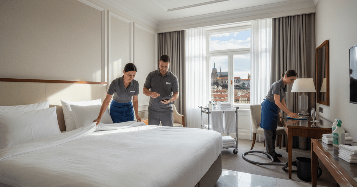 Hospitality and Services in Czechia: Housekeeping Role Requirements