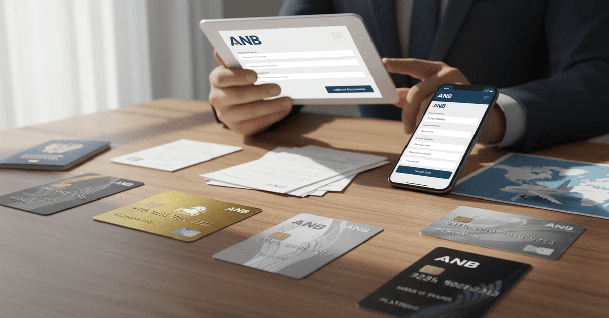 ANB Credit Cards - Learn How to Order