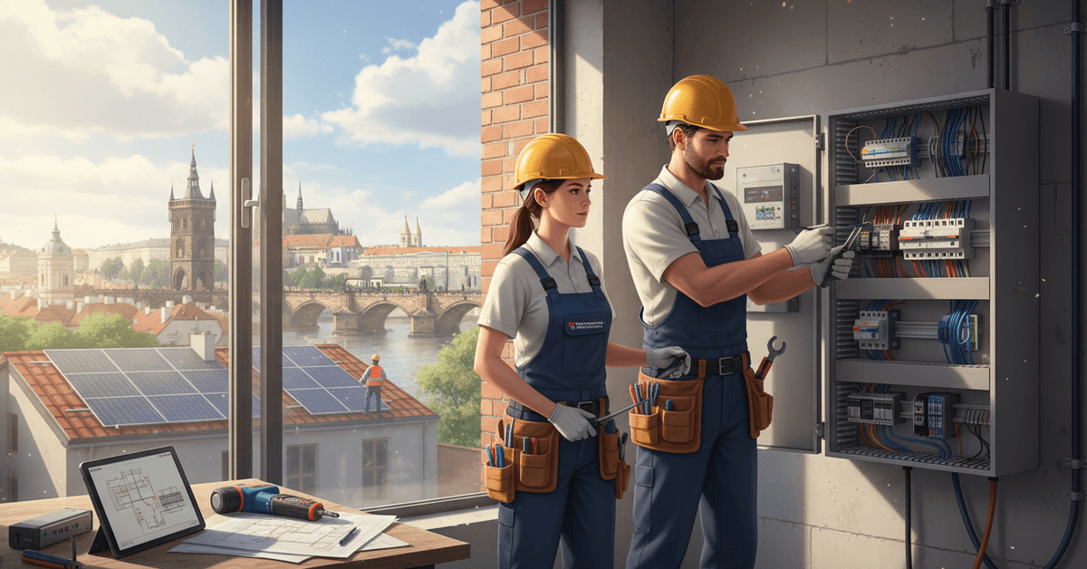 Electricians in Czechia: Duties, Training, Safety, and Career Opportunities